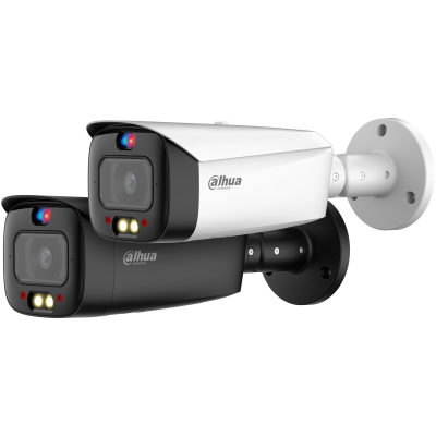5MP Smart Dual Light Active Deterrence Fixed-focal Bullet WizSense Network Camera - Image 1