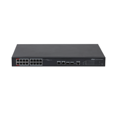 16-port 100 Mbps + 2-port Gigabit Managed PoE Switch - Image 2