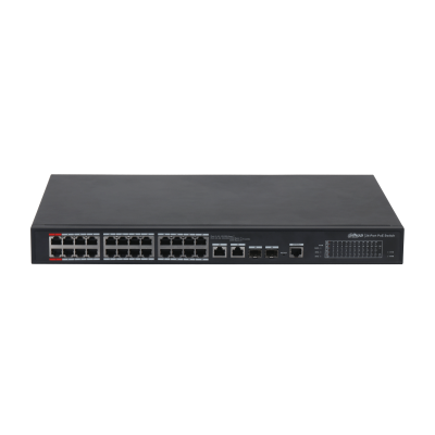24-port 100 Mbps + 2-port Gigabit Managed PoE Switch - Image 2