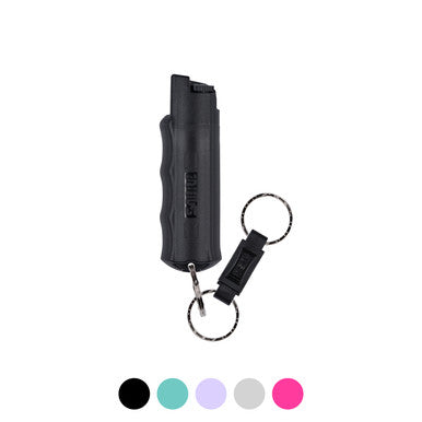 SABRE Pepper Spray Mint Hard Case with Quick Release Key Ring