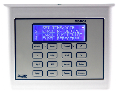 MB4000_433 - Wireless Panic Alarm Panel Kit 500m Range Code-Hopping (433MHz) (Kit Includes Long-Range ASKDRX Data Receiver & 3.2Amp Power Supply Unit) - Image 1