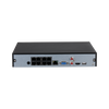 8 Channel Compact 1HDD 1U 8PoE Network Video Recorder