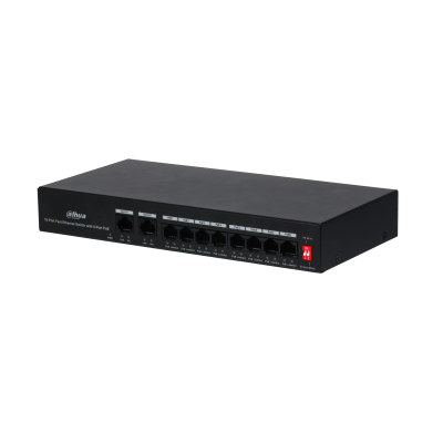 10-Port Fast Ethernet Switch with 8-Port PoE - Image 2