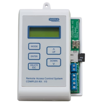 COMPLEXRX_V3 - Town-House Complex Gate Receiver: 2 Ch - 4000 Remotes Per Ch, Micro SD Card Backing Up, Event Logging, Password Protected 100m Range Code-Hopping (403MHz) - Image 2