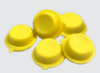 BUTTON_YELLOW - Pack of 5pc Yellow Rubber buttons