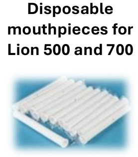 Disposable  mouthpieces for  Lion 500 and 700