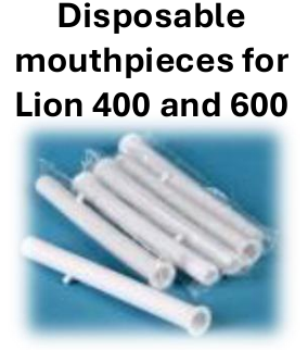 Disposable  mouthpieces for  Lion 400 and 600