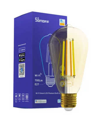 SONOFF SMART LED FILAMENT BULB LARGE WIFI - Image 1