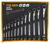 TOL15896 - 12pcs Double ring spanners set