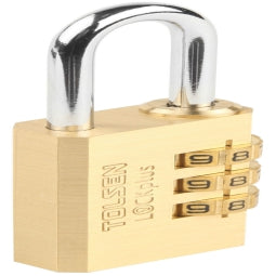 TOL55123 - Combination Brass Padlock (INDUSTRIAL)