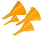 TOL65228 - 4pcs funnel set