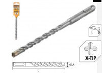TOL74842 - SDS-plus hammer drill bits X-tip (INDUSTRIAL)