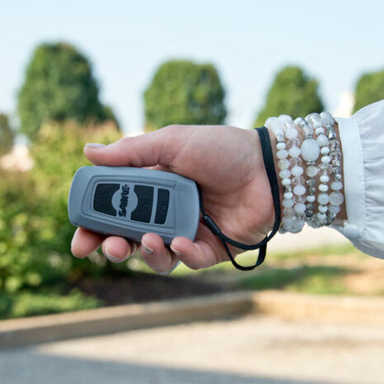 1.154 uC Gray Stun Gun + 115 dB Alarm - Image 2