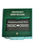 Call Point, Break Glass, Green
