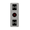 OP1222-RFID+FP  Optical Turnstile